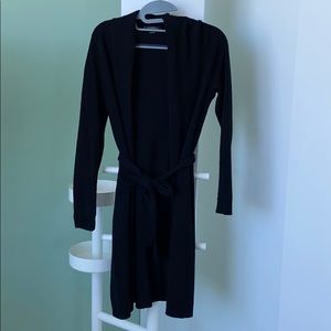 Acrobat – Belted Open Front Cardigan black xs